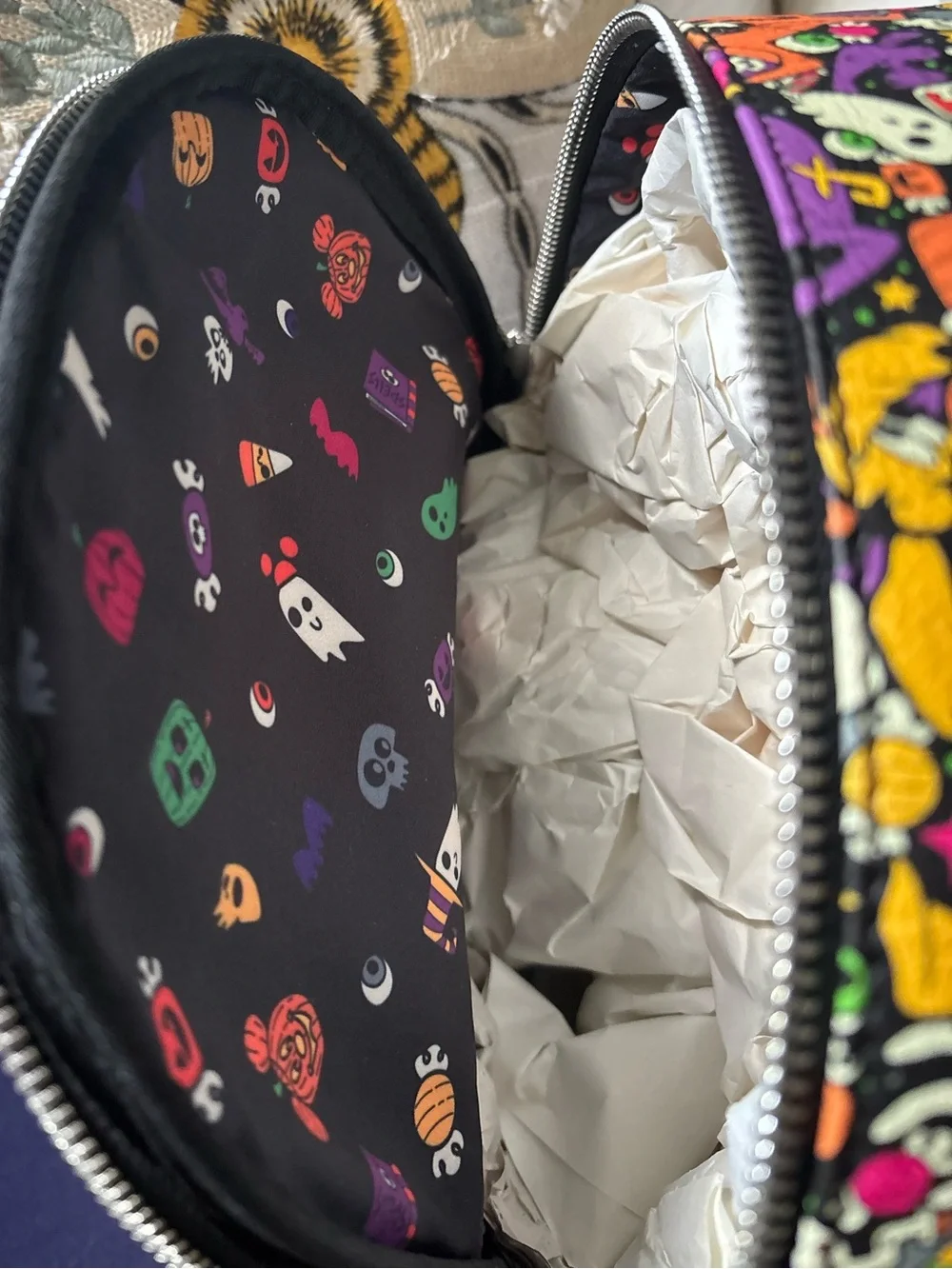 Loungefly Disney Parks Halloween Mini Backpack - Black/Multi